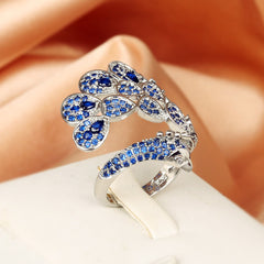 Felistly Jewelry: New Arrival Hot Selling Exquisite Elegant Peacock Open Ring Trendy Animal Bird Ring for Women