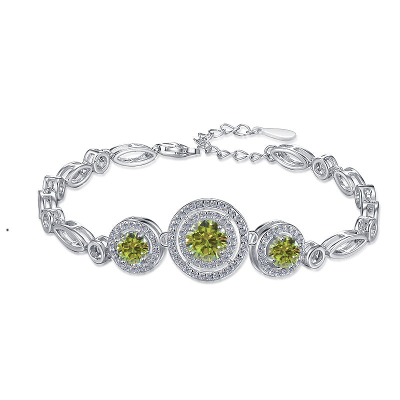 Felistly Jewelry: New S925 Sterling Silver Bracelet for Women – Bestselling Luxury Moissanite Jewelry