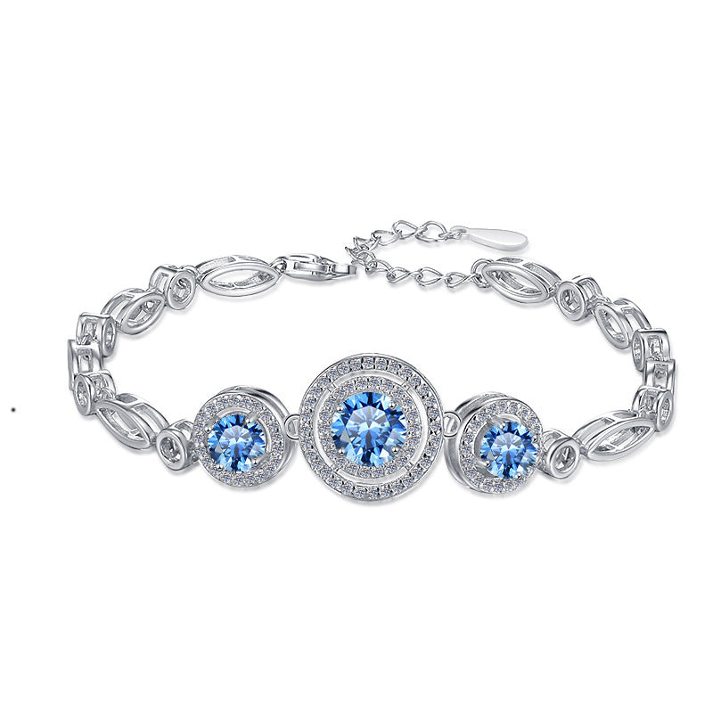 Felistly Jewelry: New S925 Sterling Silver Bracelet for Women – Bestselling Luxury Moissanite Jewelry