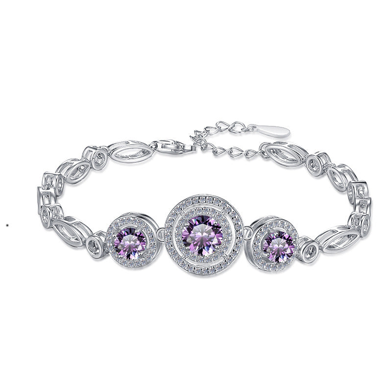 Felistly Jewelry: New S925 Sterling Silver Bracelet for Women – Bestselling Luxury Moissanite Jewelry