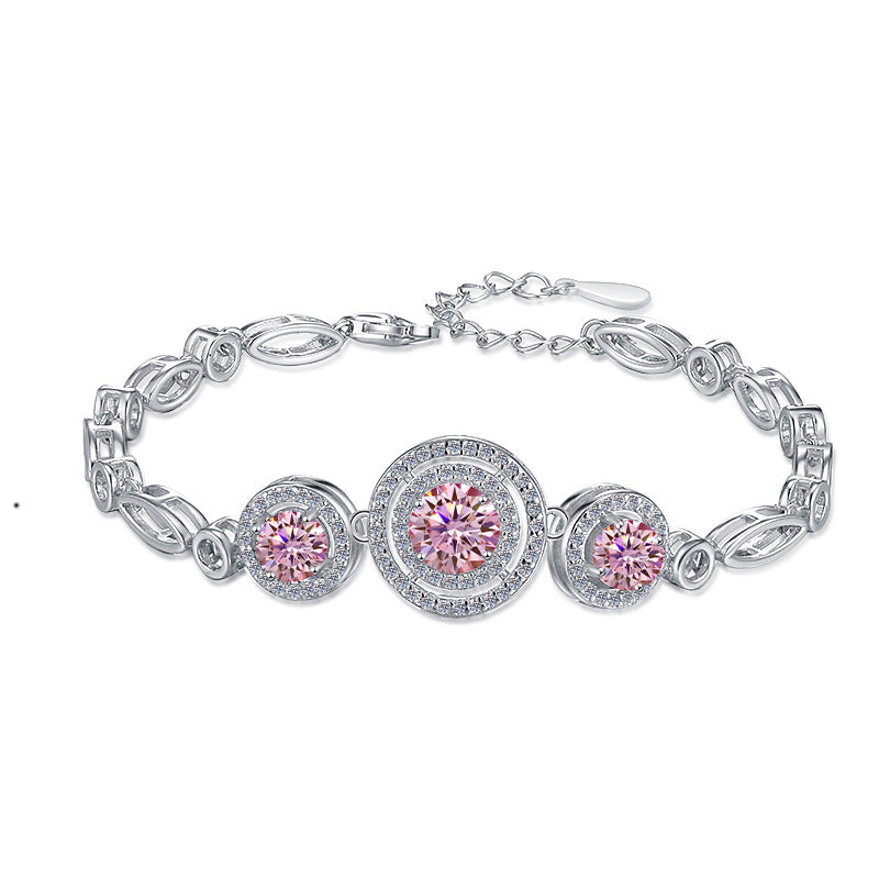Felistly Jewelry: New S925 Sterling Silver Bracelet for Women – Bestselling Luxury Moissanite Jewelry