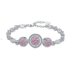 Felistly Jewelry: New S925 Sterling Silver Bracelet for Women – Bestselling Luxury Moissanite Jewelry