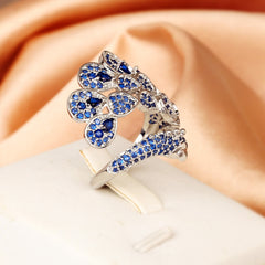 Felistly Jewelry: New Arrival Hot Selling Exquisite Elegant Peacock Open Ring Trendy Animal Bird Ring for Women
