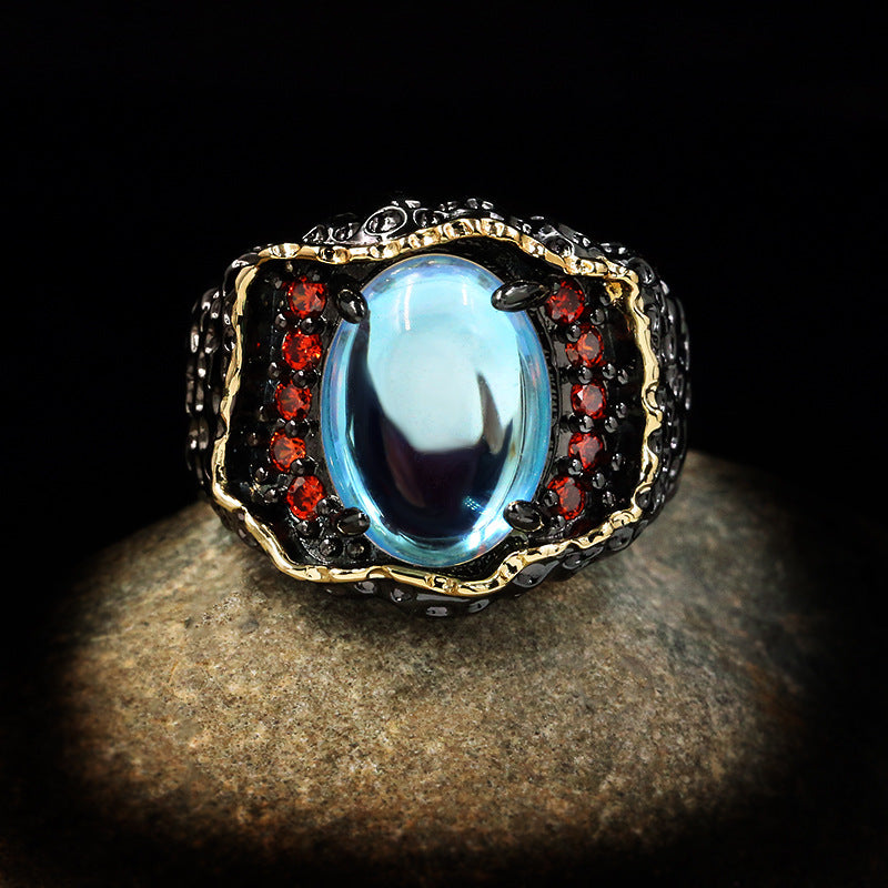 Felistly Jewelry: Hot-Selling Accessory – Vintage Statement Woven Rhinestone Ring for Women, Creative and Luxurious Design