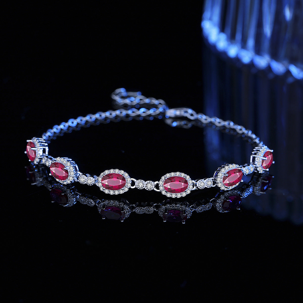 Felistly Jewelry: S925 Sterling Silver Colorful Zirconia Bracelet for Women - Adjustable Luxury Fashion Jewelry