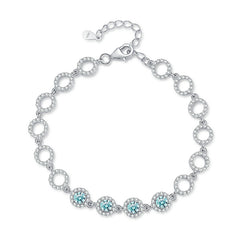 Felistly Jewelry: Minimalist Moissanite Line Bracelet - 925 Silver Everyday Luxury Jewelry