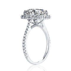 Felistly Jewelry: Radiant Cut Moissanite Engagement Rings | 2025 New 5ct 8x10mm Radiant Cut Full Moissanite Ring in 925 Silver Gold Plated - Cross-Border Best Seller