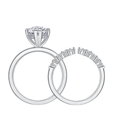 Felistly Jewelry:Stackable S925 Sterling Silver Moissanite Rings for Women – Hypoallergenic & Tarnish-Resistant Luxury Minimalist Rings