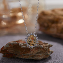 Nature-Inspired Floral Butterfly Earrings - 925 Silver & 18K Gold Long Drop Earrings with Natural Gemstones