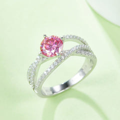 engagement rings for women | 1-Carat D Color Moissanite 'Three Lifetimes' Series Women's Ring